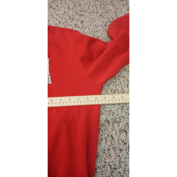 Ohio State Buckeyes Sweatshirt Mens L Colosseum Red Crewneck - Picture 5 of 7